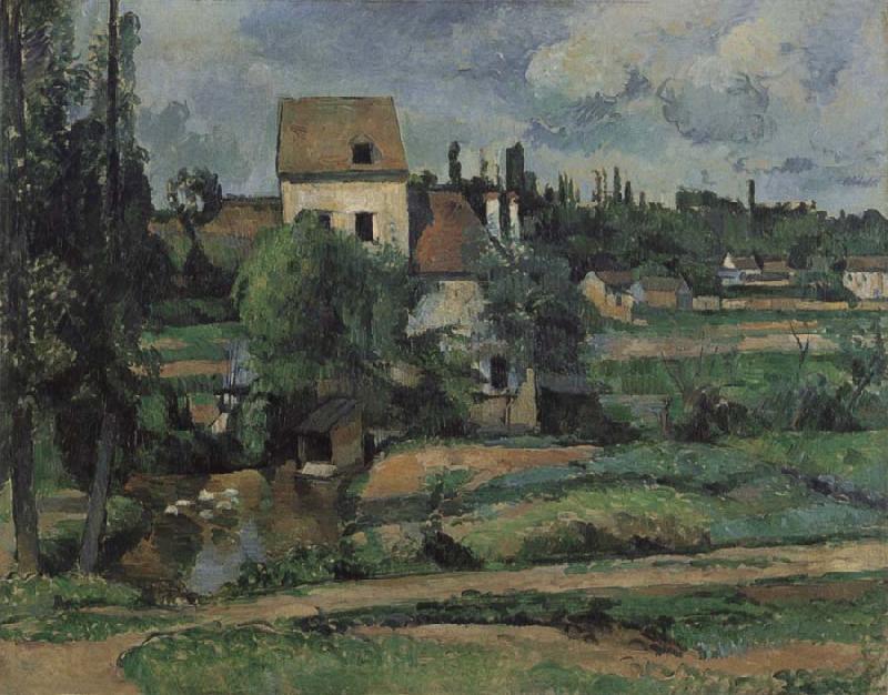 Paul Cezanne Mill on the Couleuvre at Pontoise